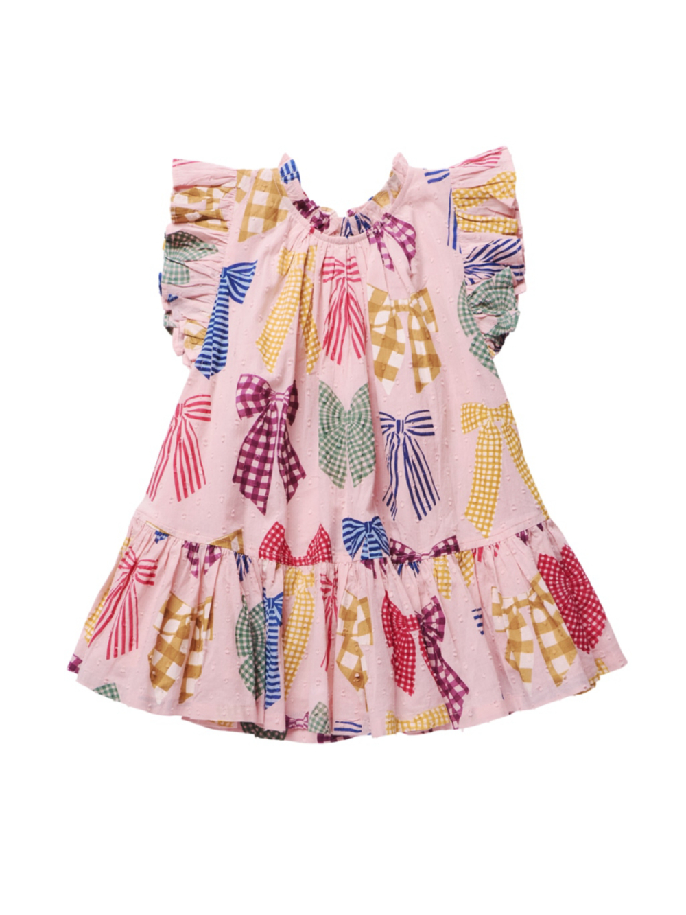Pink Chicken Harper Bow Dress 5Y NWT